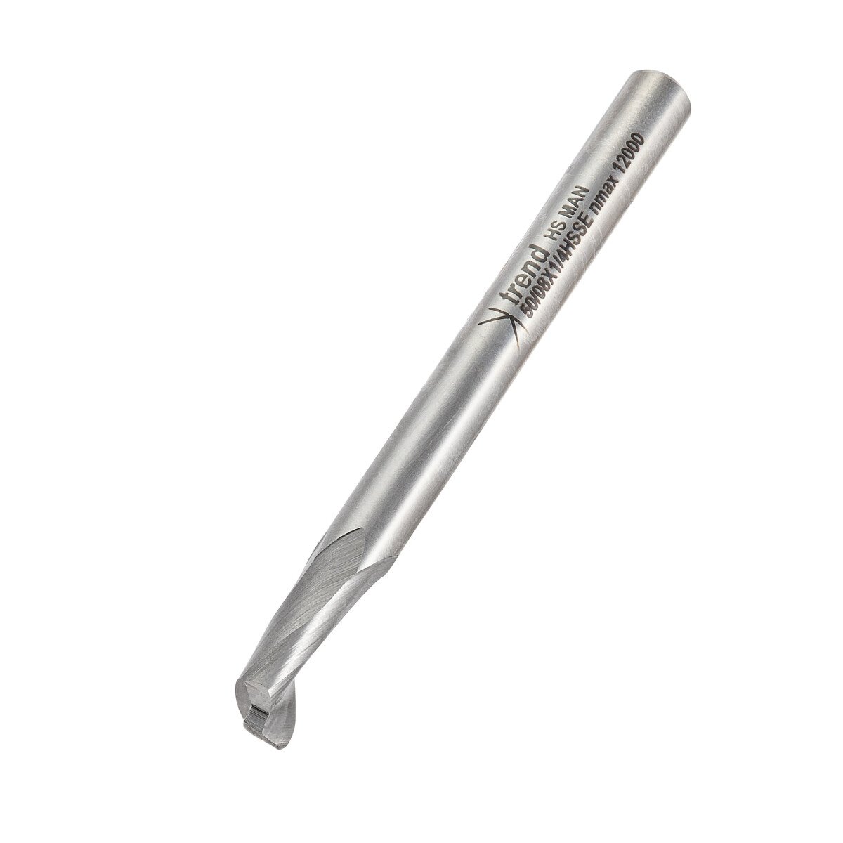 Trend 50/08X1/4HSSE Aluminium cutter 8mm diameter