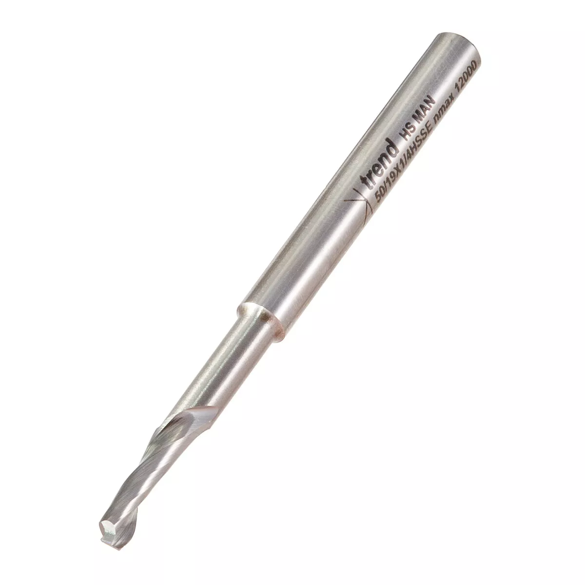 Trend 50/19X1/4HSSE Helical plunge cutter 5mm diameter