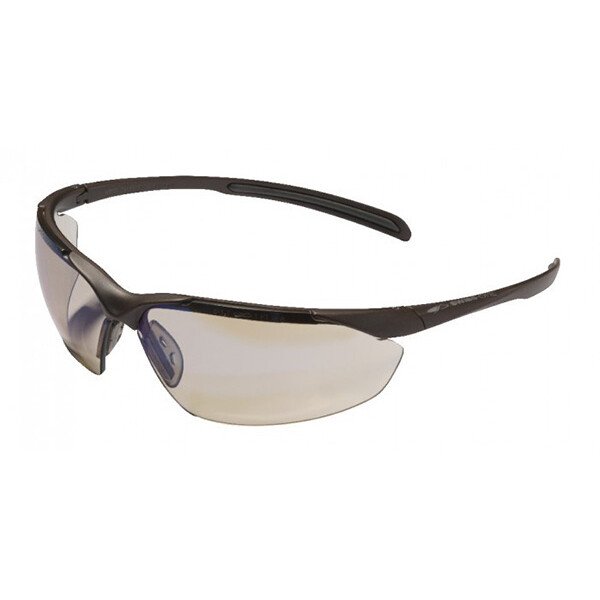 Swiss One 1DAY23BB 'Daytona' Blue Blocker Safety Spectacles with Clear Anti-Scratch, Anti-Fog Lenses