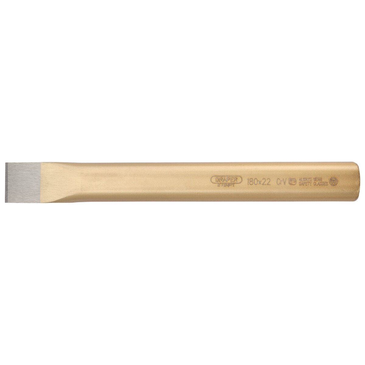 Draper 51611 95 Expert 22mm x 180mm Flat Cold Chisel