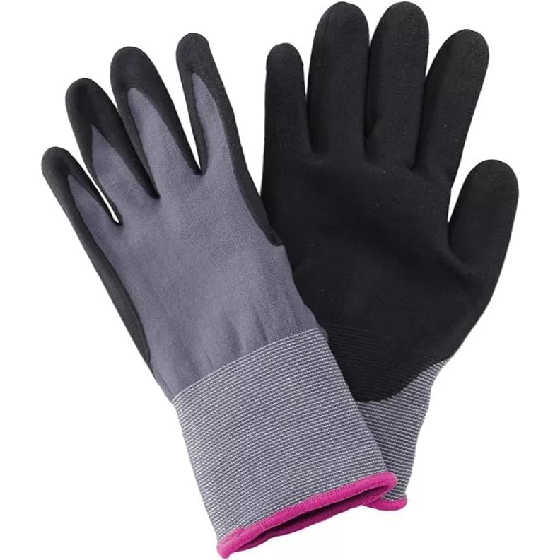 Kent & Stowe 70105351 Premium Seed & Weed Gardening Pink Trim Gloves - Ladies Small