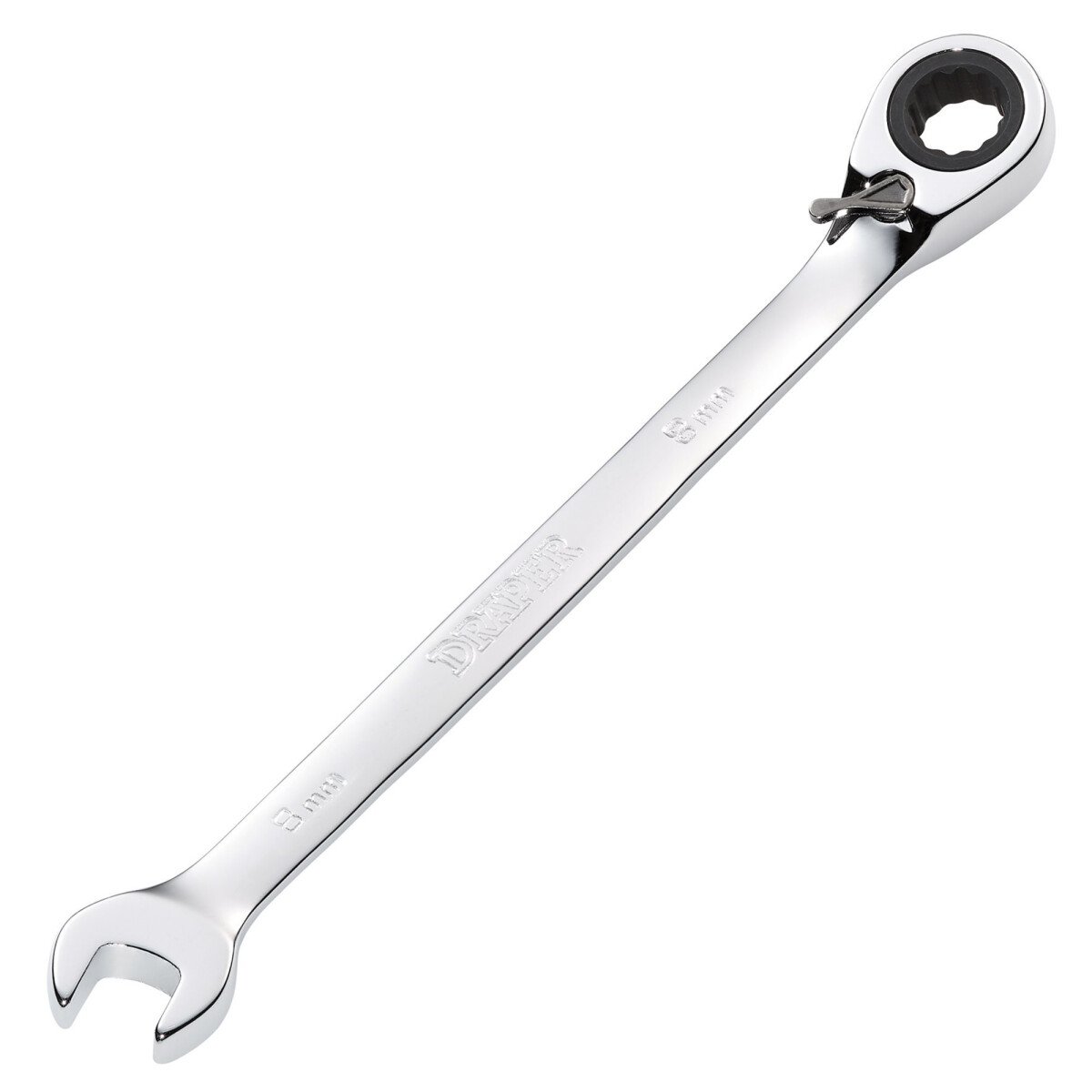 Draper 51967 8230RMMB 8mm Draper Hi Torq® Metric Reversible Ratcheting Combination Spanner