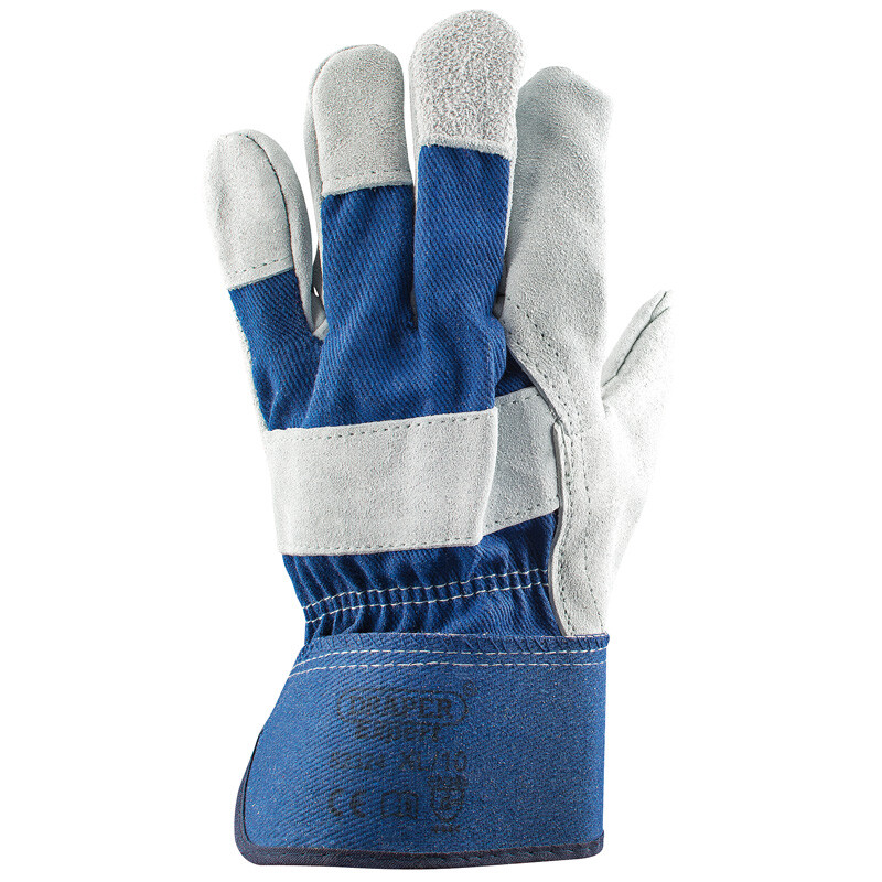 Draper 14972 Large Fingerless Work Gloves L 