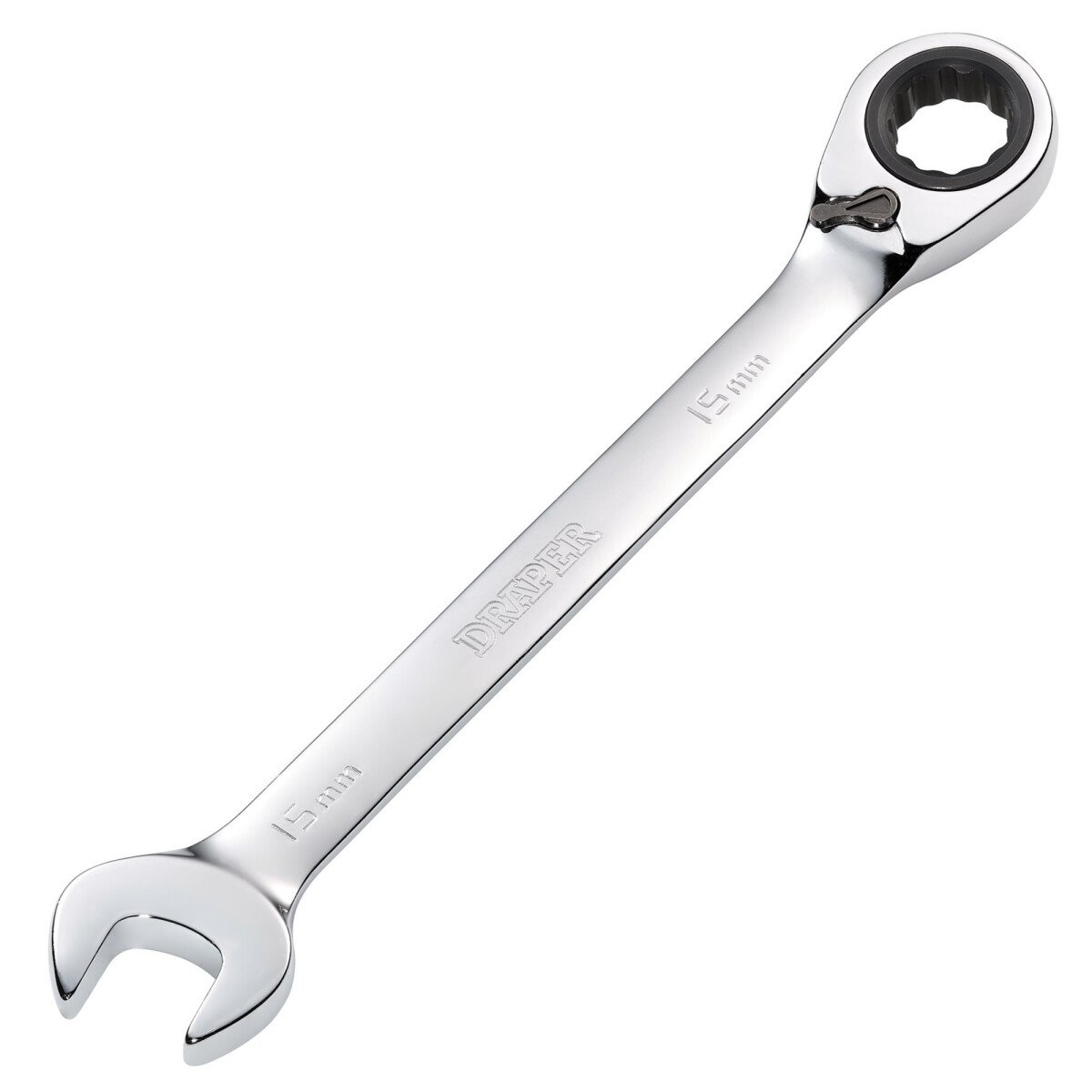 Draper 52003 8230RMMB 15mm Draper Hi Torq® Metric Reversible Ratcheting Combination Spanner