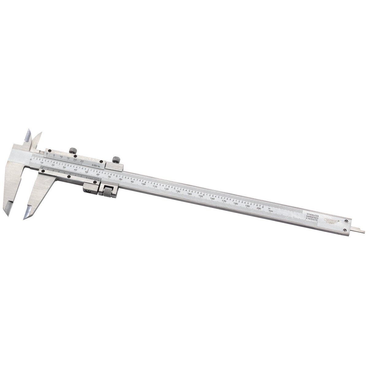 Draper 52379 PVC200F Expert  200mm/ 8" Vernier Caliper with Fine Adjustment