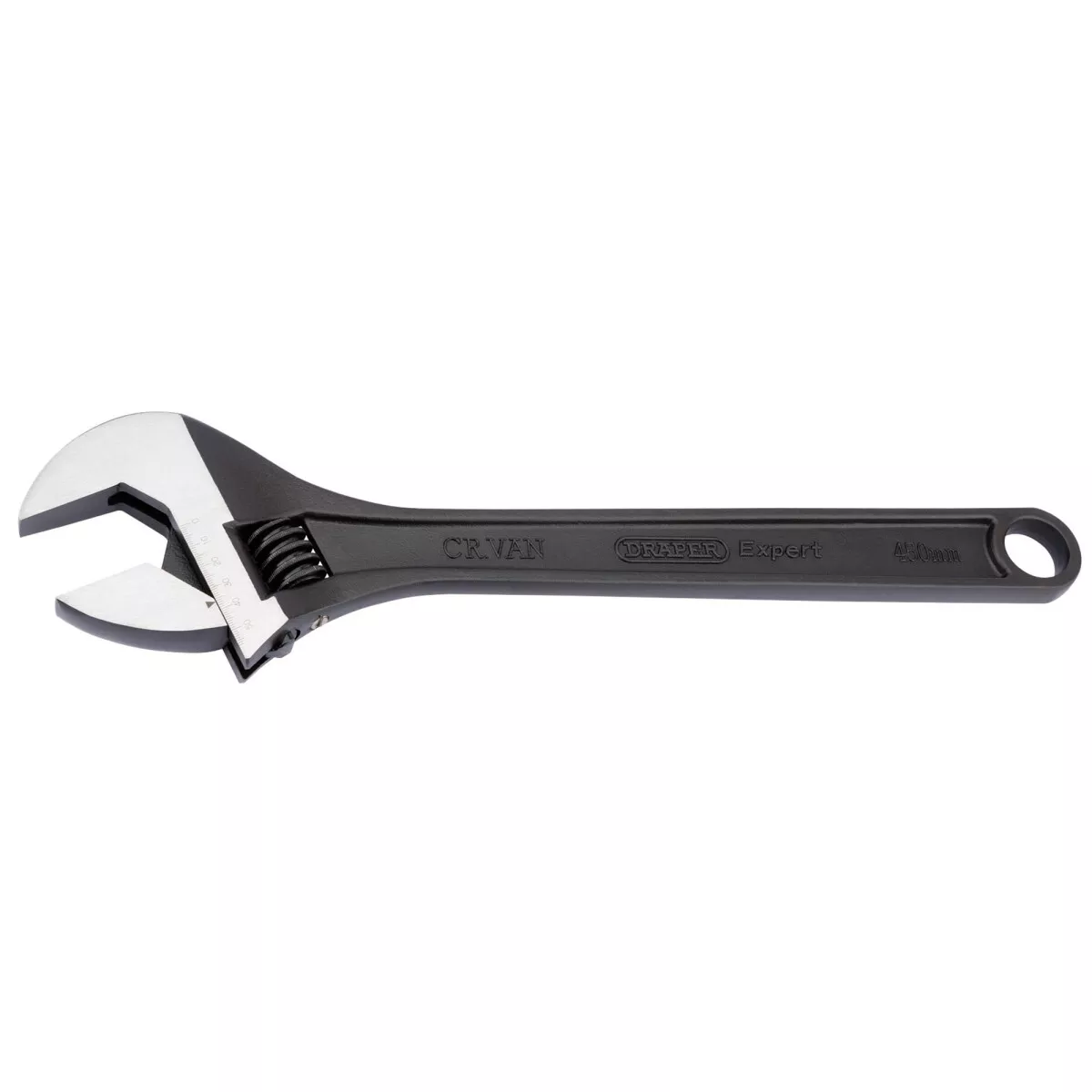 Draper 52684 365 Expert 450mm Crescent Type Adjustable Wrench with Phosphate Finish