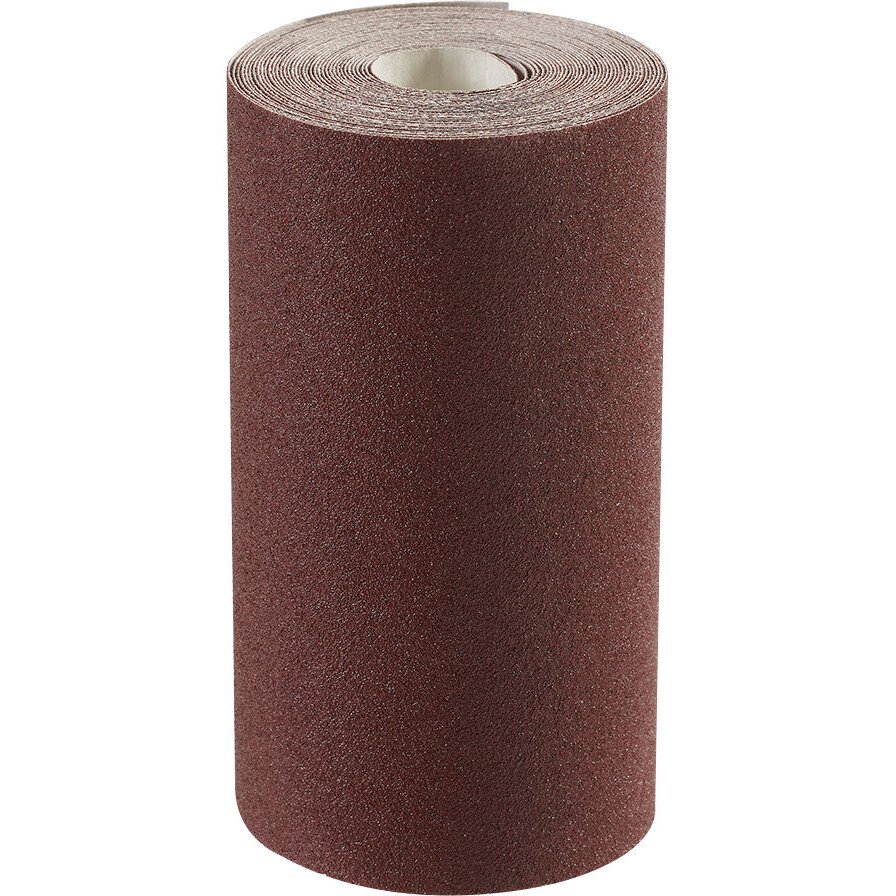 Clarke 6502383 P120 Red Aluminium Oxide Roll 5m x 115mm