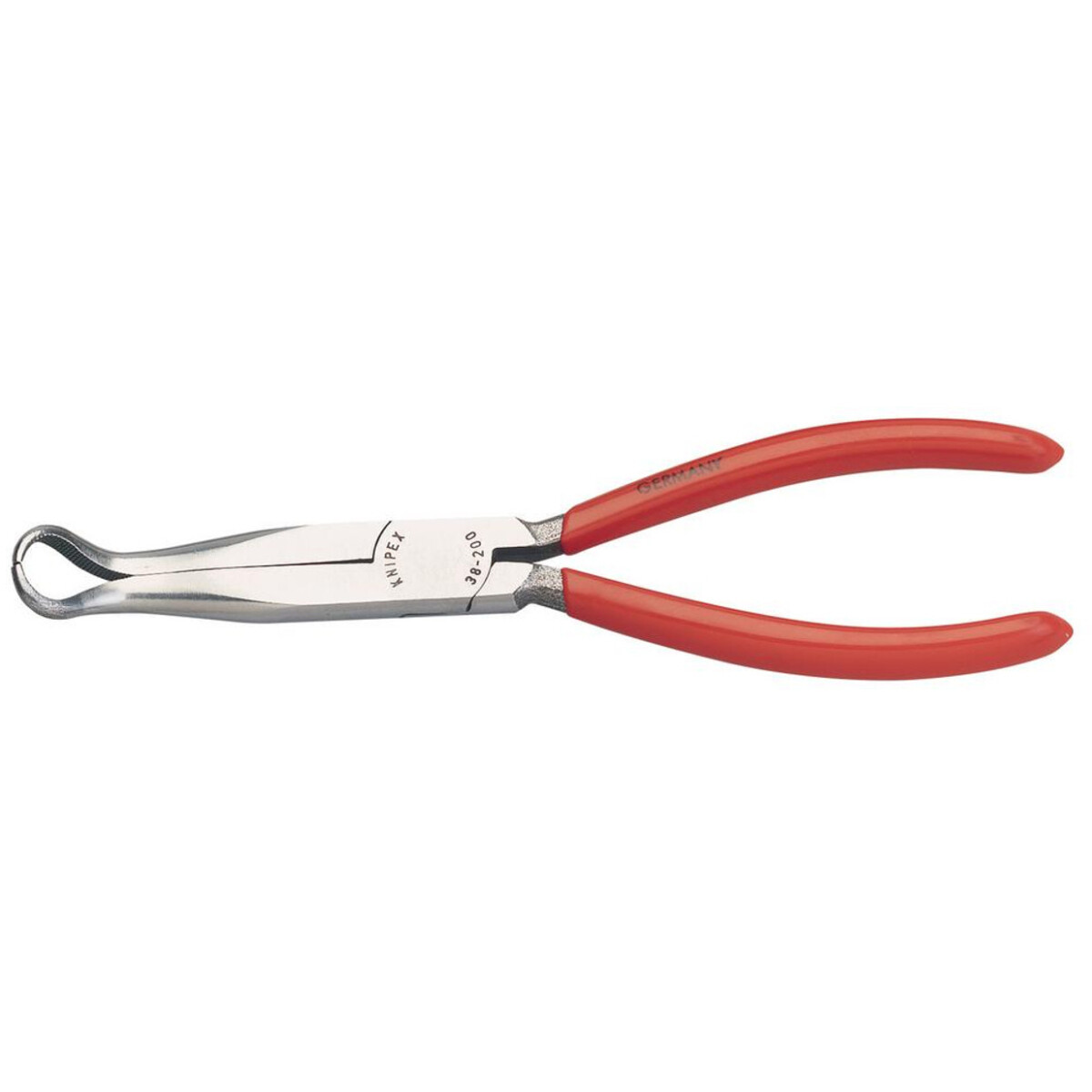 Knipex 38 91 200 200mm Mechanics Plier with 45° Grabber Jaws 54625