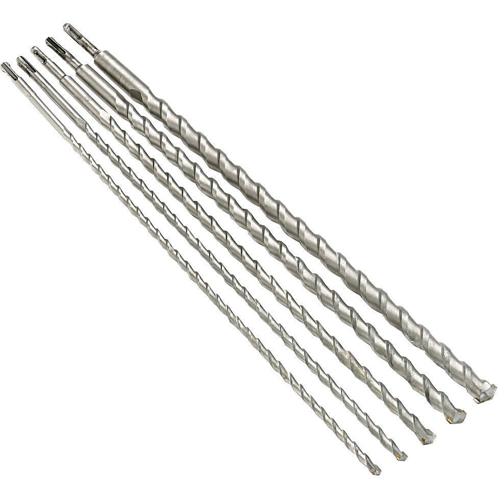 Clarke 1801705 CHT705 5 Piece 600mm SDS+ Drill Bit Set