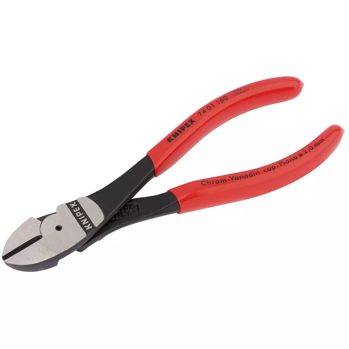 Knipex 74 01 160 160mm High Leverage Diagonal Side Cutter 55522