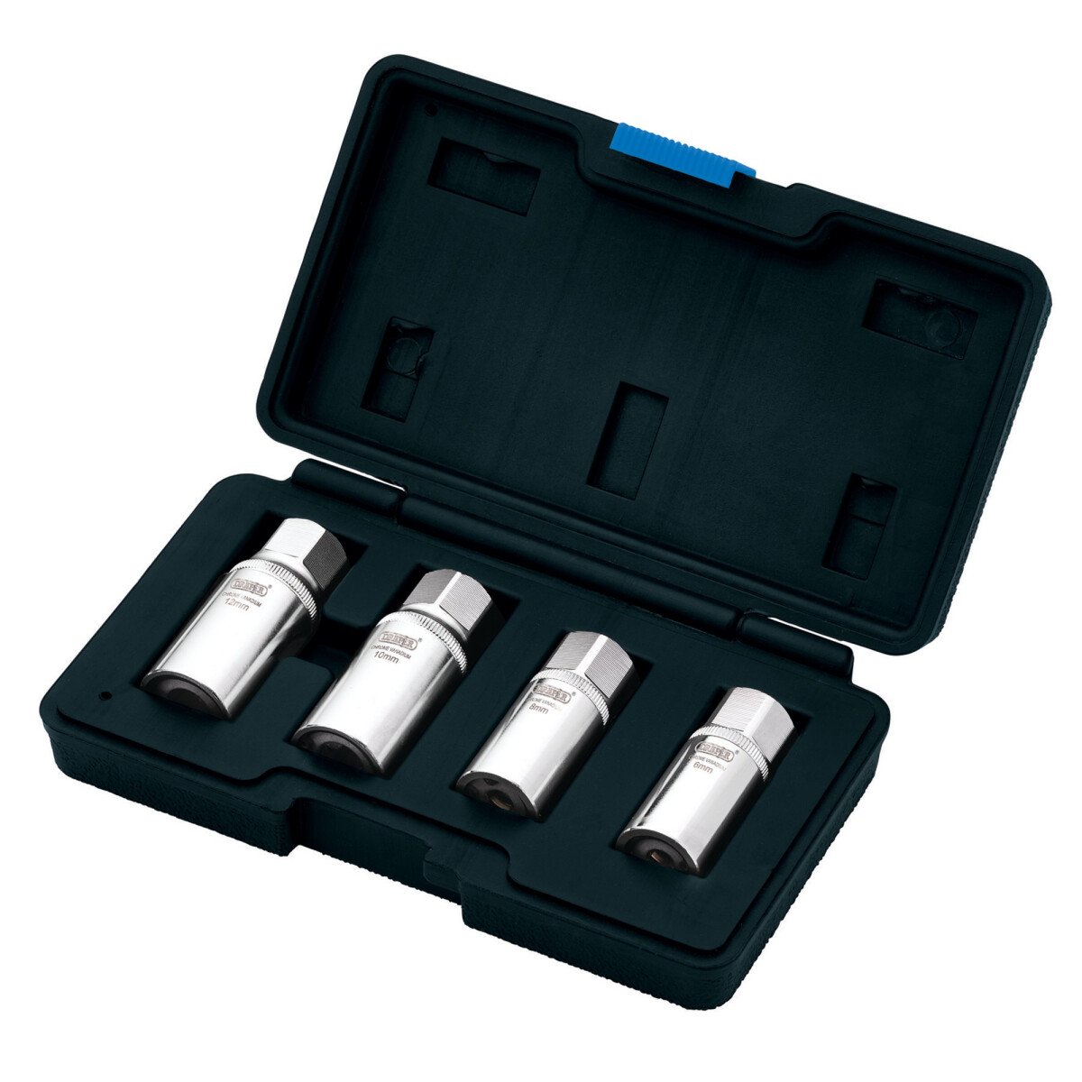 Draper 55641 SES 1/2" Square Drive 4 Piece Stud Extractor Set