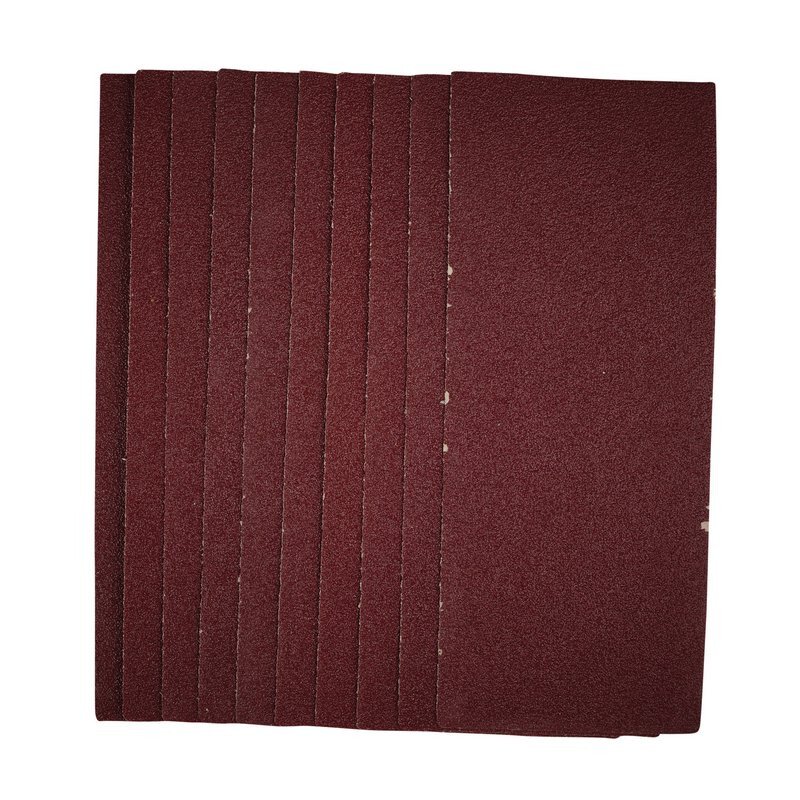 Draper 55737 SSA4 1/3 Sanding Sheets, 93 X 230mm, 40 Grit (Pack Of 10)