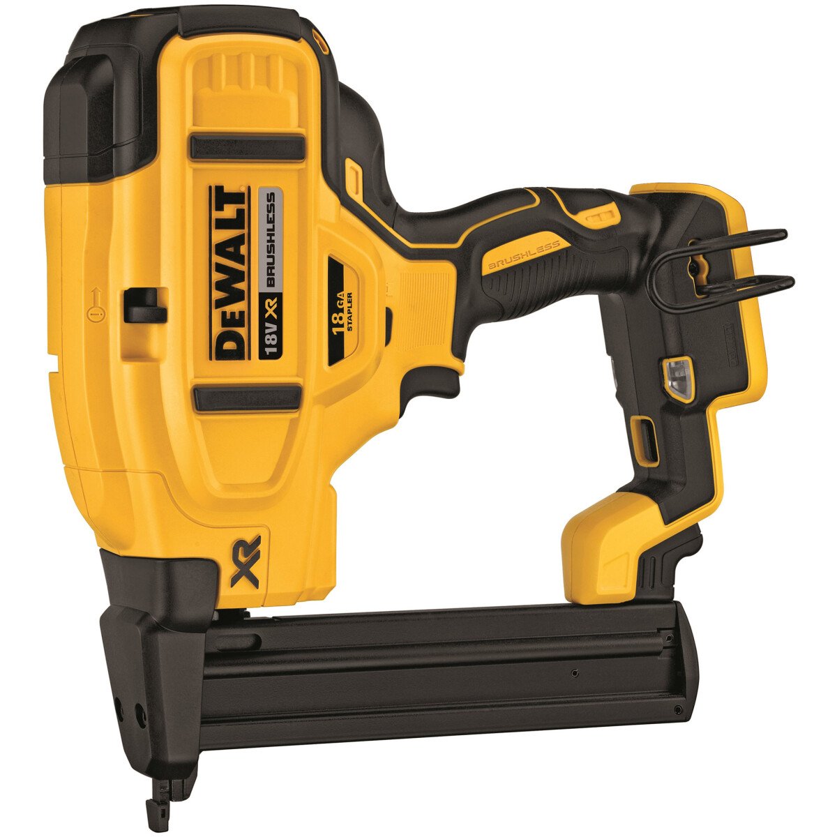 DeWalt DCN681N-XJ 18V Body Only Cordless XR Brushless 18Ga Narrow Crown Stapler 