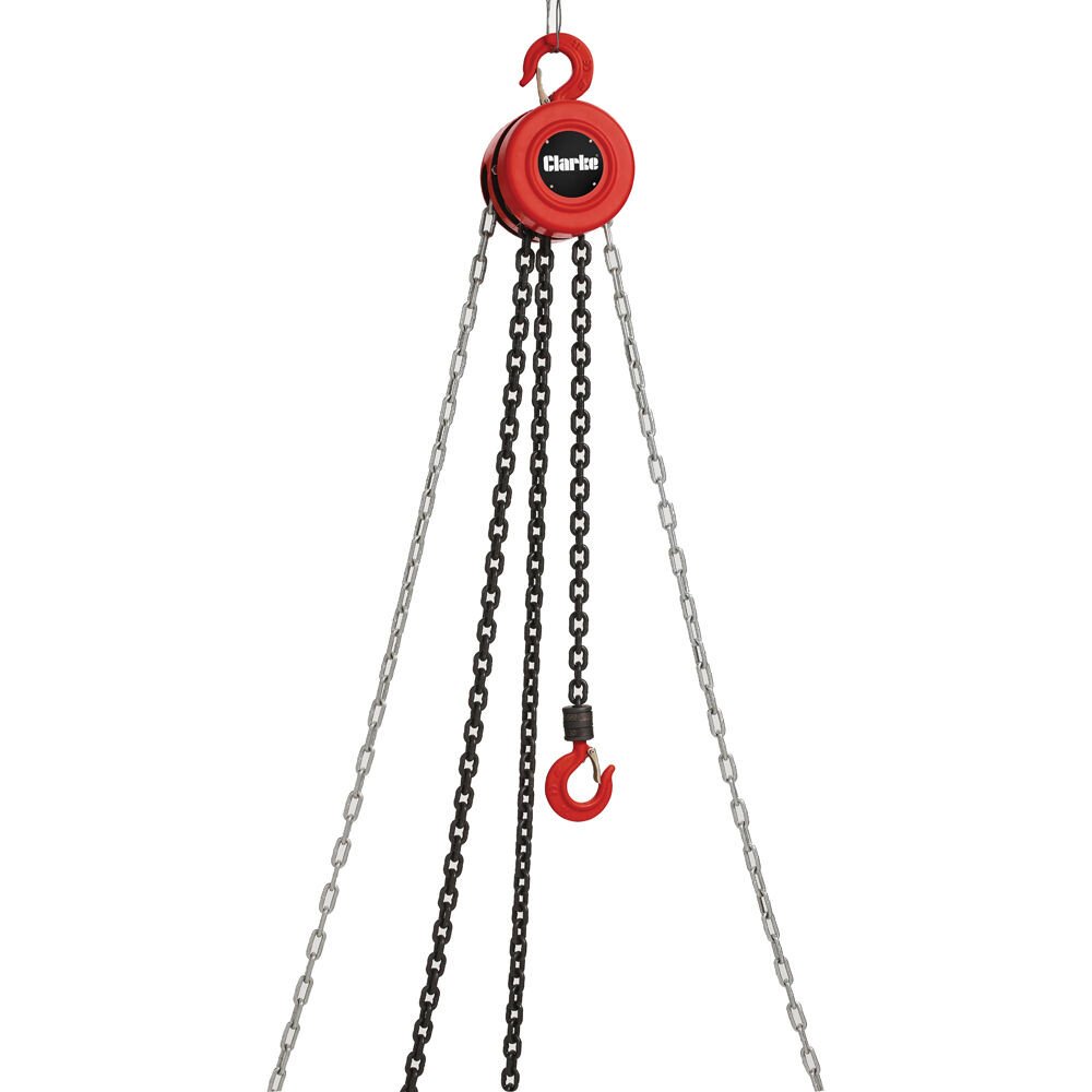 Clarke 7630463 1 Tonne Chain Block - CCH1000C