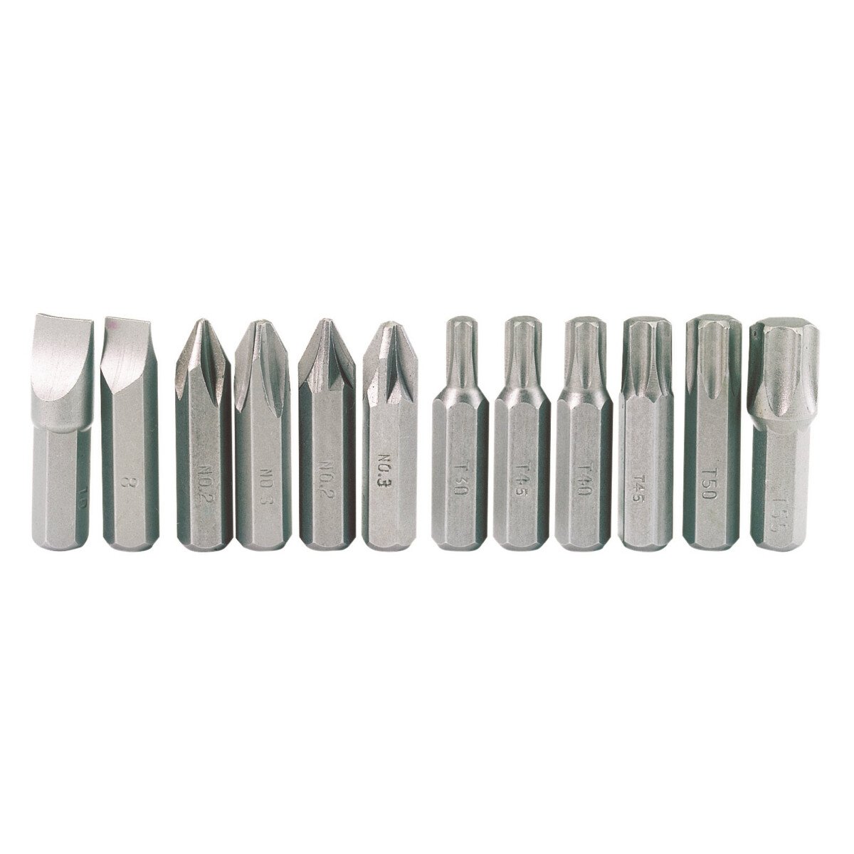 Draper 59001 2800M/12 12 Piece Impact Screwdriver Bit Set