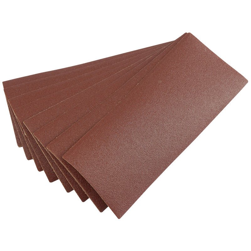Draper 59466 APT21 Ten 232 x 92mm 100 Grit Aluminium Oxide Sanding Sheets