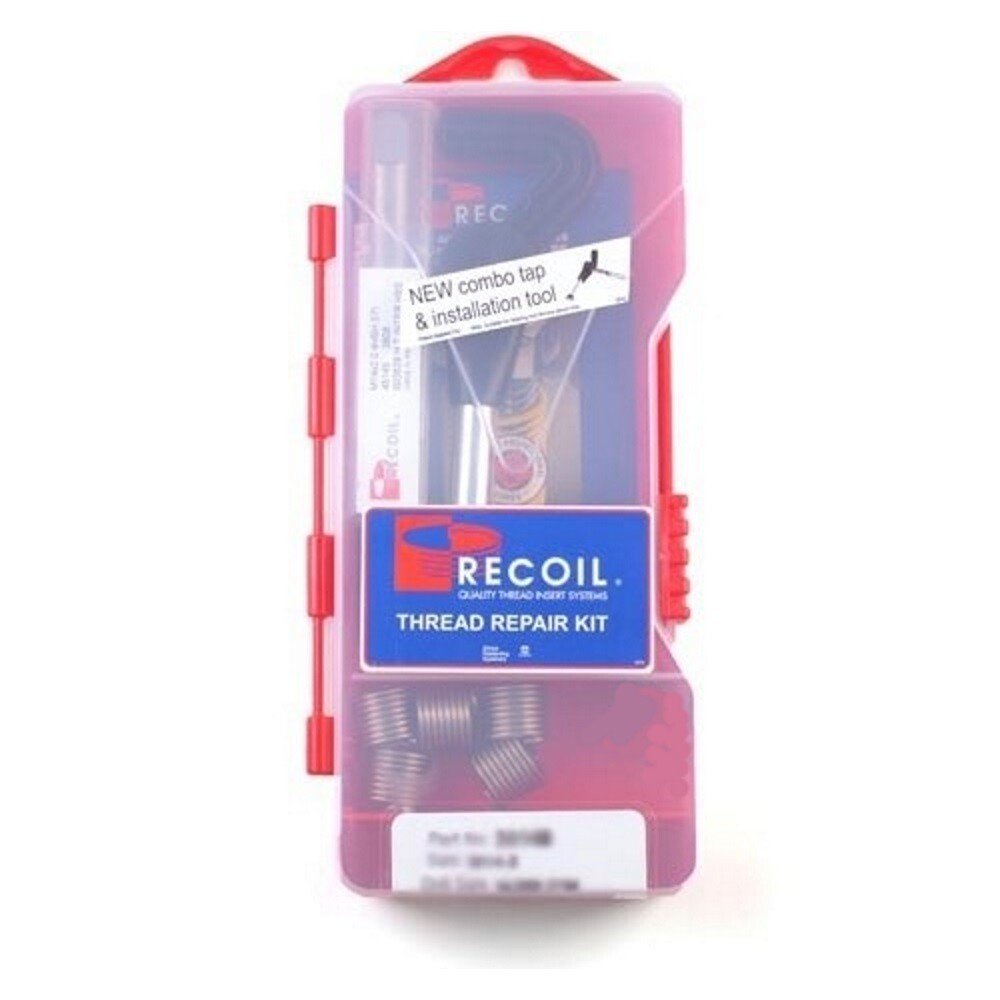 Recoil 32098 (Replaces 32090) PRO XL 9/16" BSW -12 Thread Repair Kit