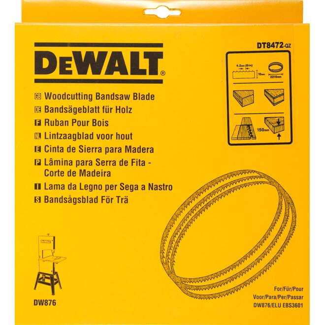 Dewalt 876 bandsaw shop