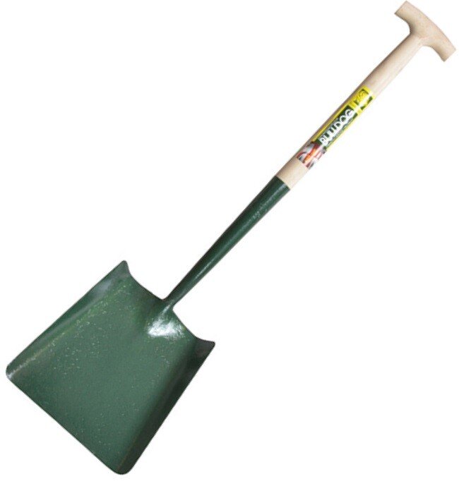 Bulldog 5SM2T Solid Socket No.2 Square Shovel