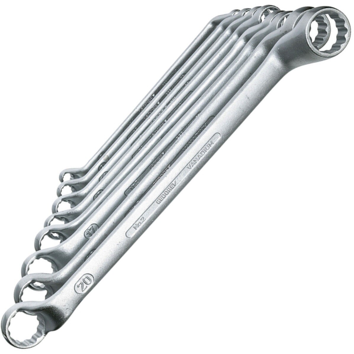 Gedore 6030580 Metric Double Ended Ring Spanner Set 8 Piece 2 8 From gedore-6030580-metric-double-ended-ring-spanner-set-8-piece-2-8-from