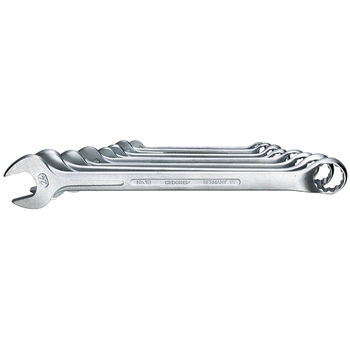 Gedore 6011870 Combination Spanner Set 8 Piece Metric 1 B-08