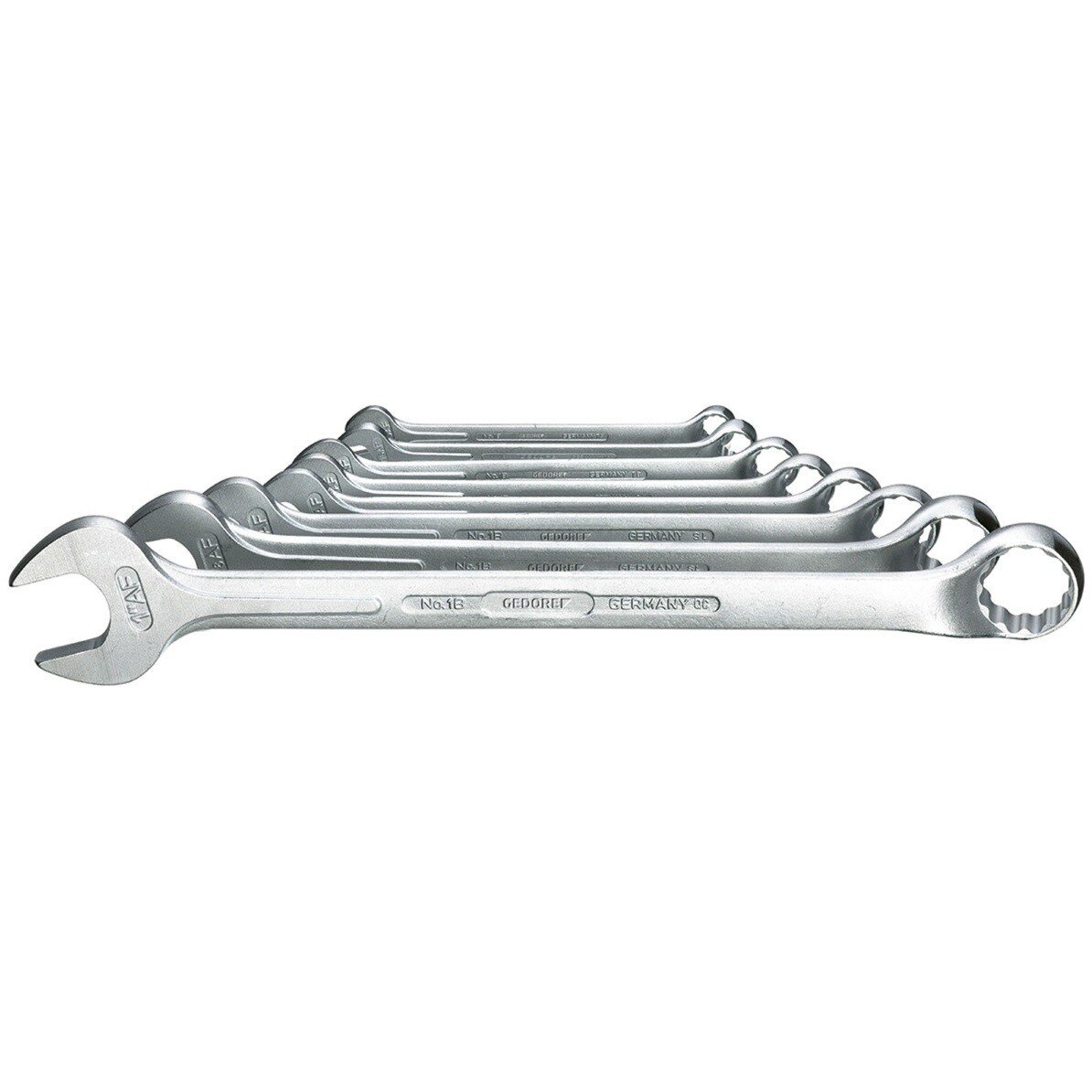 Gedore 6013300 Combination Spanner Set 8 Piece AF 1 B-08 A