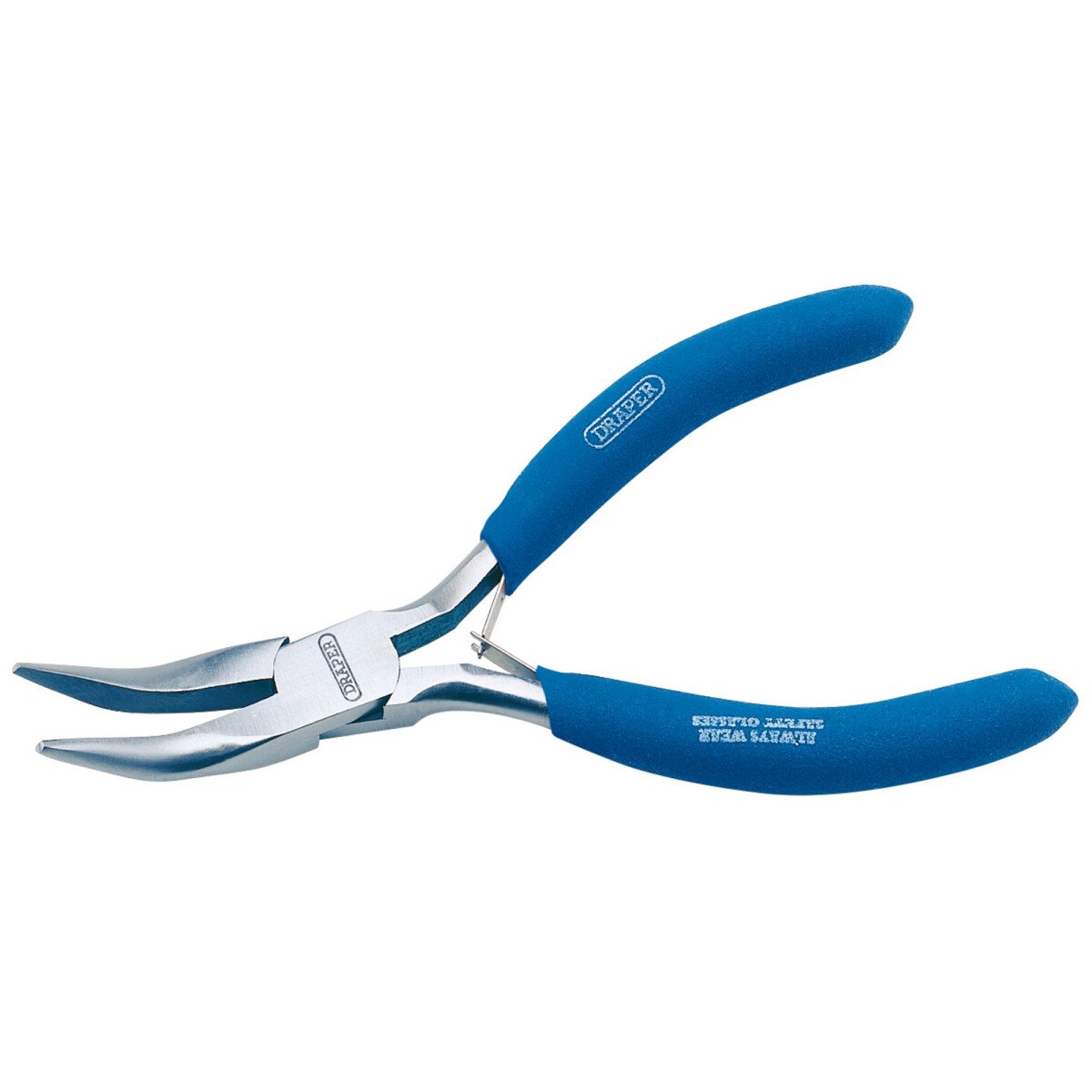 Draper 60742 38A 125mm Carbon Steel Bent Nose Pliers