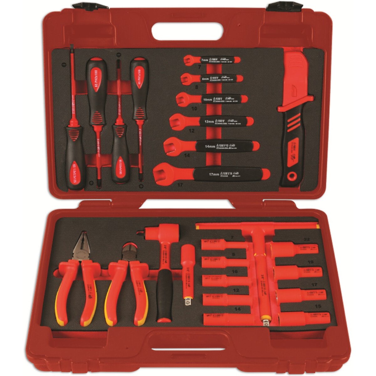 Laser 6150 Insulated Tool Kit 3/8" Drive 25 Piece