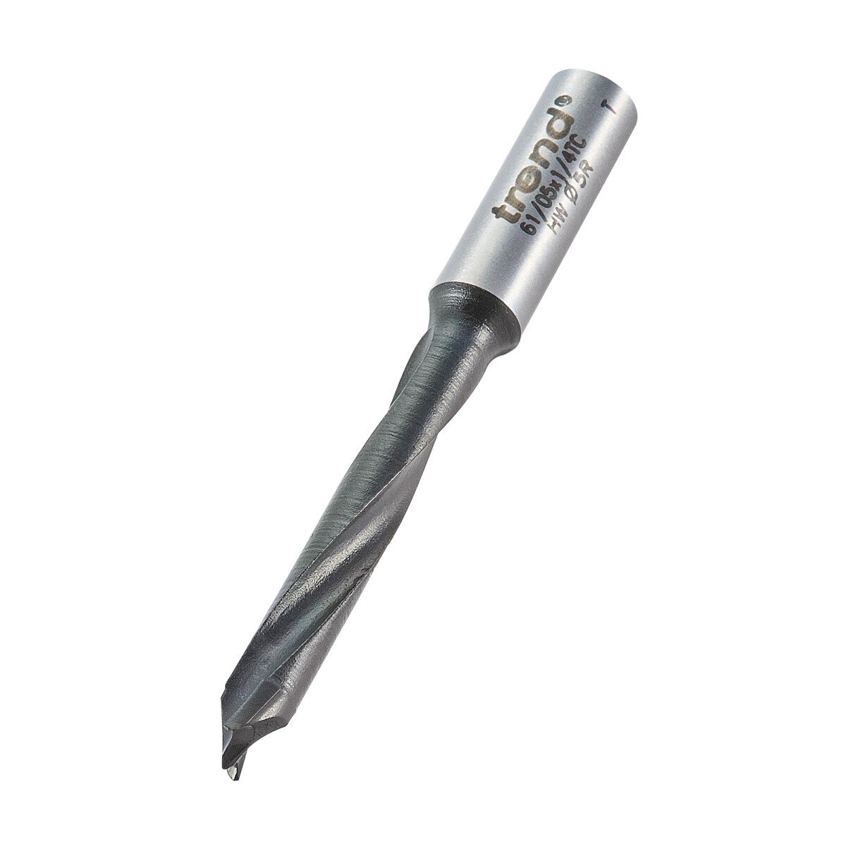 Trend 61/05X1/4TC Dowel drill 5mm diameter