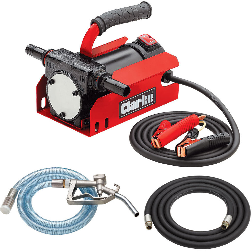 Clarke 7160042 DFT12A 12V Diesel Fuel Transfer Pump