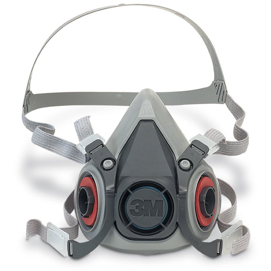 3M 6200 Half Facepiece Reusable Respirator (Medium)