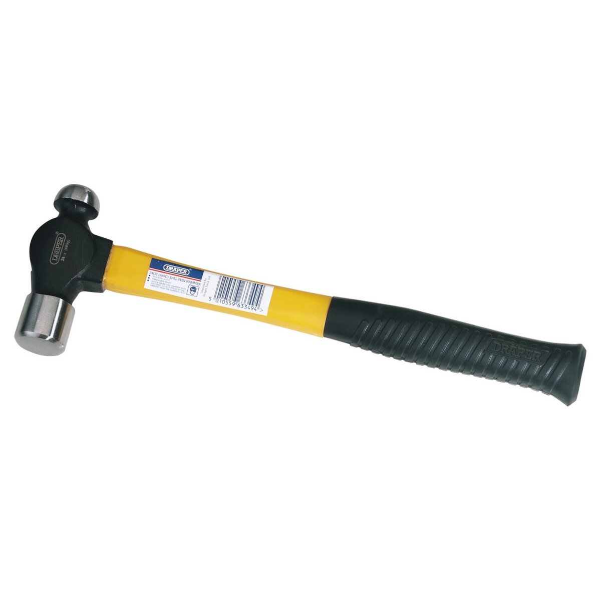 Draper 63349 FG2A Expert 680g (24oz) Fibreglass Shafted Ball Pein Hammer