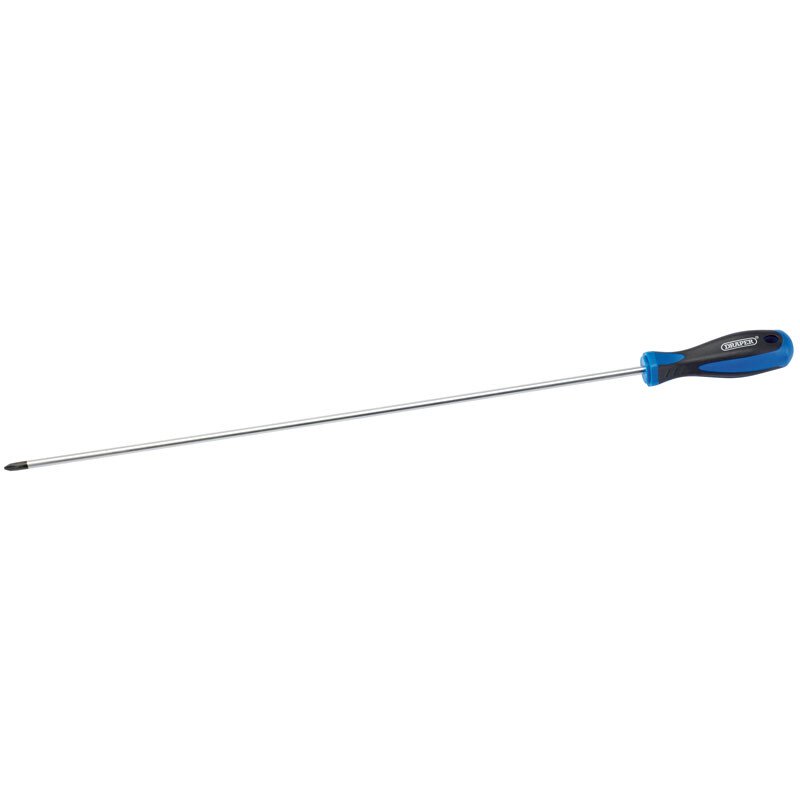 Draper 63489 976 Cross Slot Engineers Extra Long Screwdriver  (No.2 x 450mm)