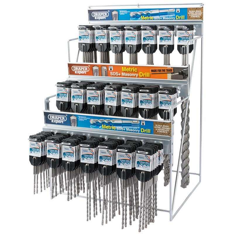 Draper 64049 *DBD/SDS Sds Masonry Drill Bit Display from Lawson HIS