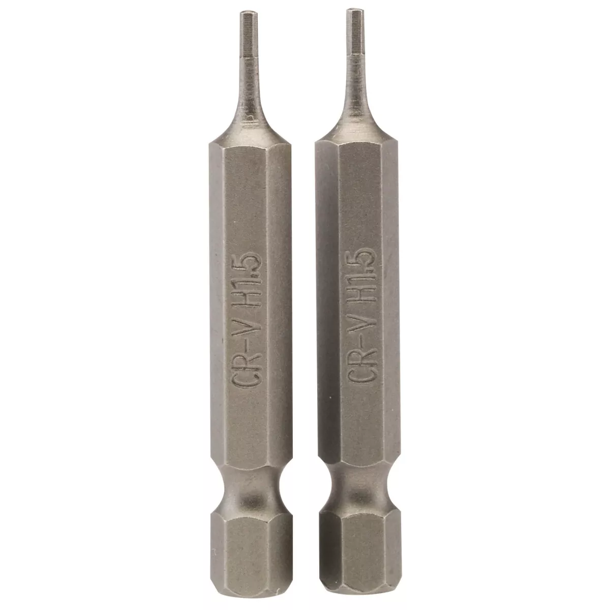 Draper 64243 50HX/2/B 1.5mm 1/4" Hex. Hexagonal Insert Bit 50mm Long x 2