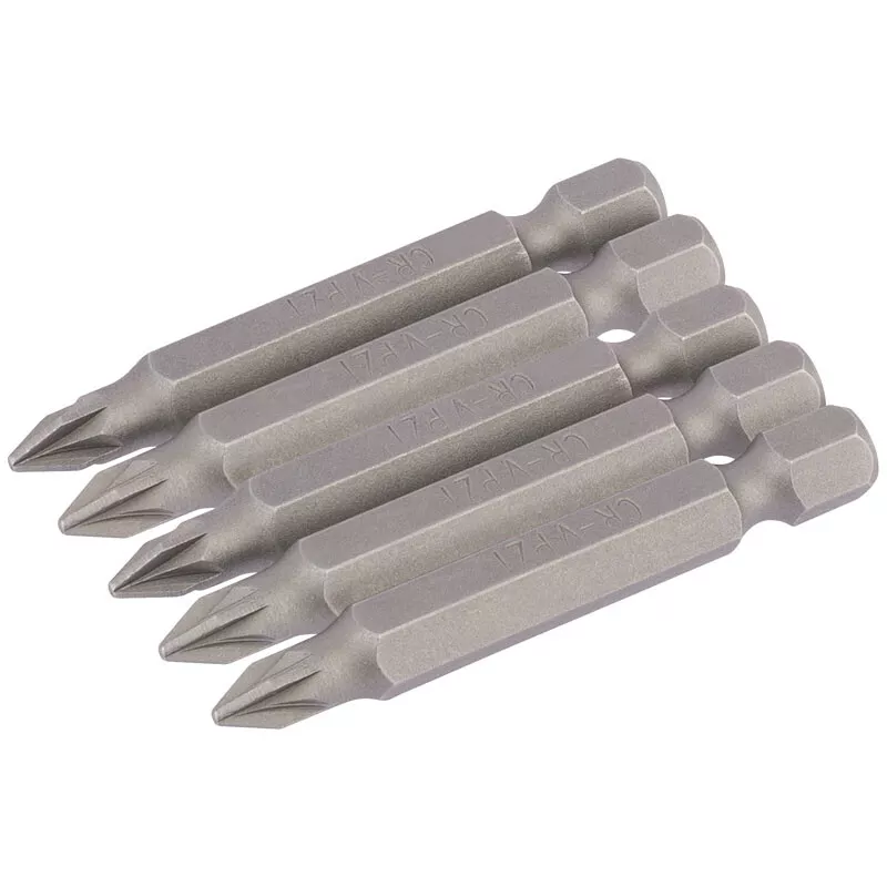Draper 64281 50PZ/5/B No.1 1/4" Hex. PZ Type Insert Bit 50mm Long x 5