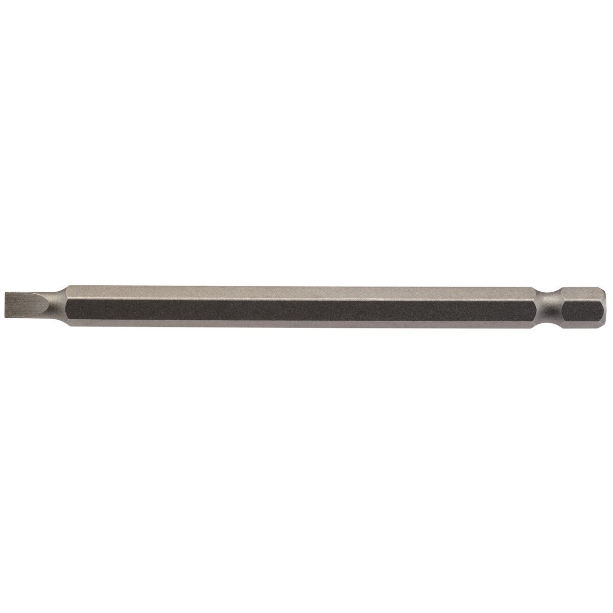 Draper 64344 100PS/1/B 4.5mm 1/4" Hex. Plain Slot Insert Bit 100mm Long x 1