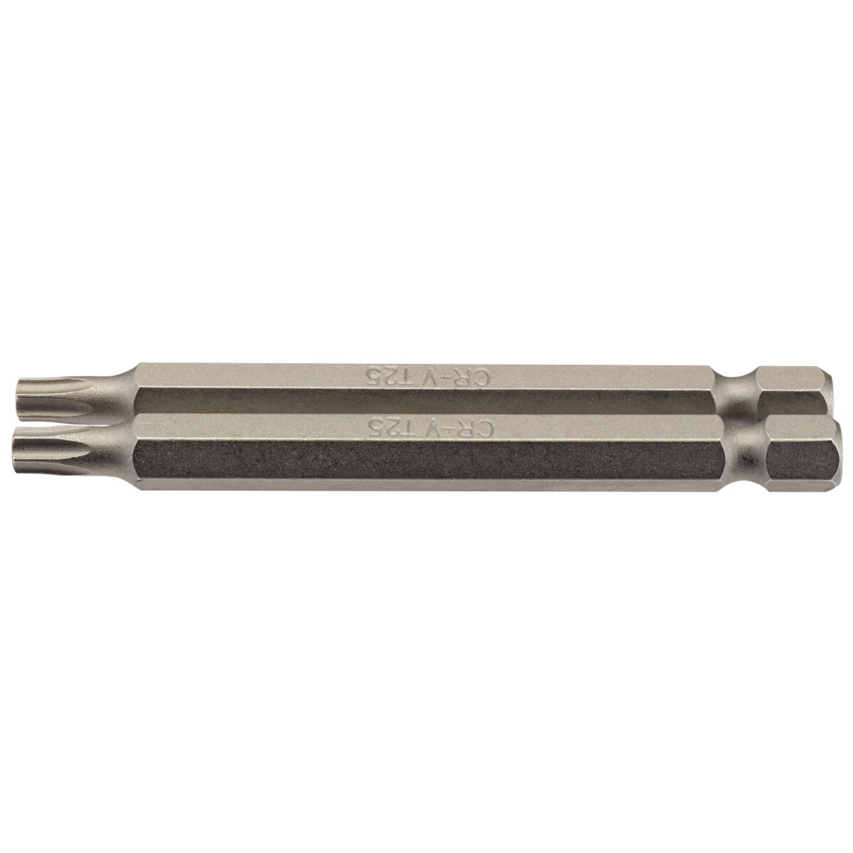 Draper 66849 75TX/2/B T25 1/4" Hex. TX Star® Insert Bit 75mm Long x 2