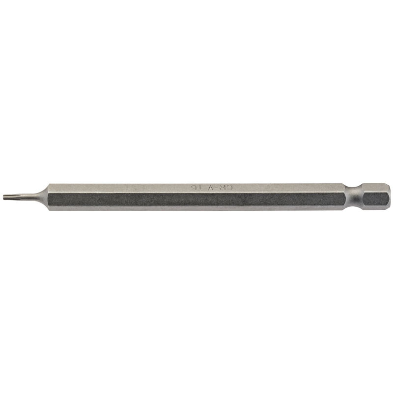 Draper 66905 100TX/1/B T6 1/4" Hex. TX Star® Insert Bit 100mm Long x 1