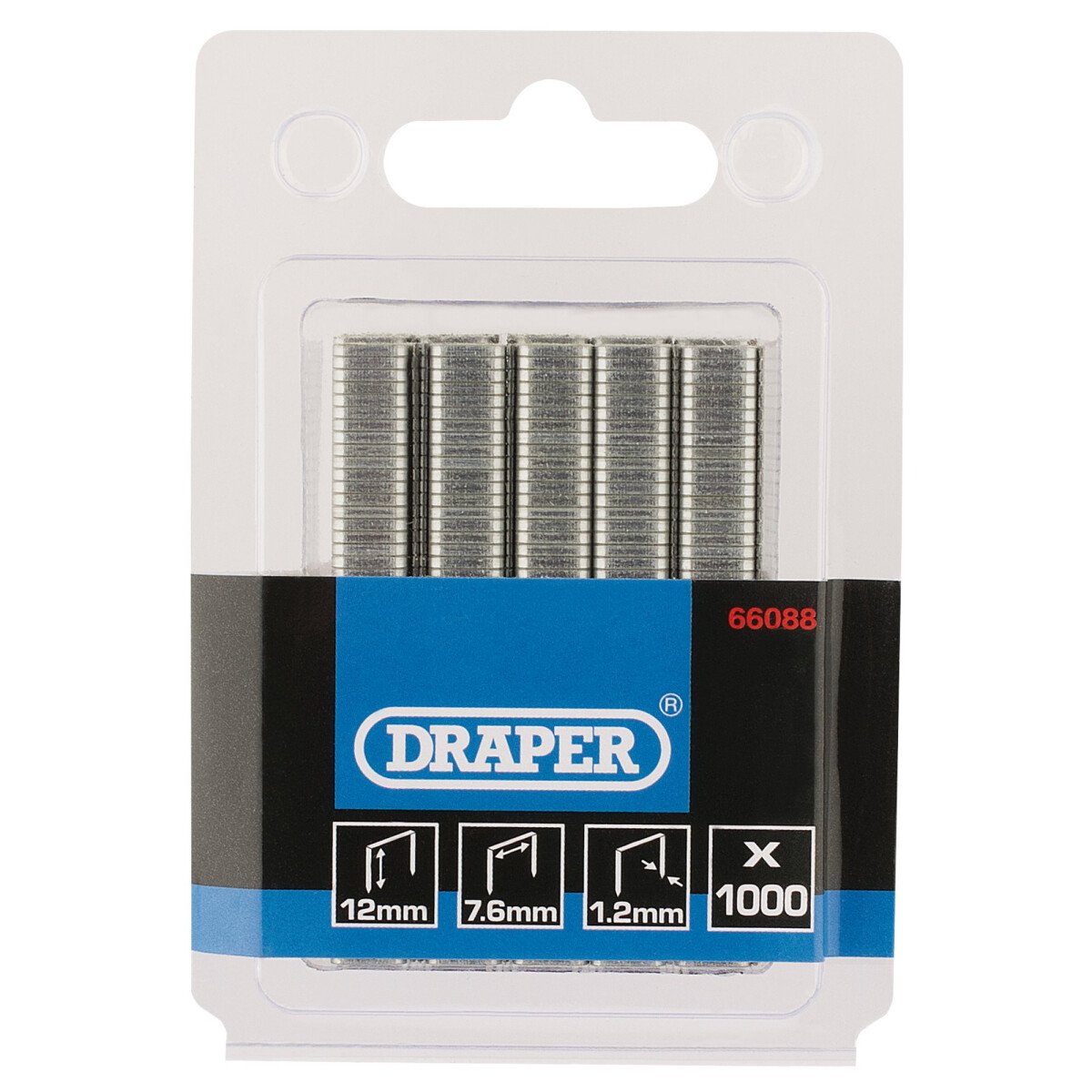 Draper 66088 ST3/B/FS12 1000 x 12mm Staples