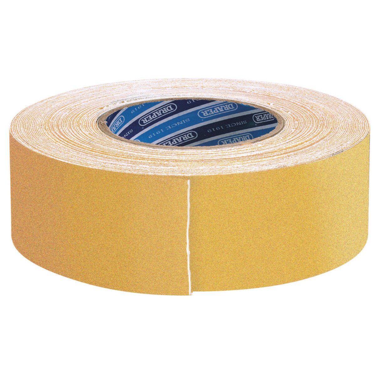 Draper 66233 TP-S/GRIP/Y 18m x 50mm Yellow Heavy Duty Safety Grip Tape Roll