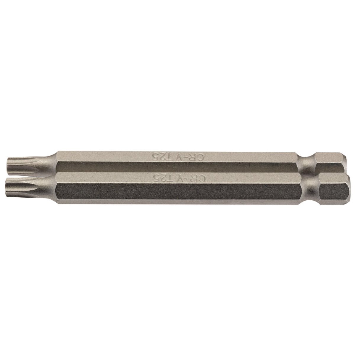 Draper 66849 75TX/2/B T25 1/4" Hex. TX Star® Insert Bit 75mm Long x 2