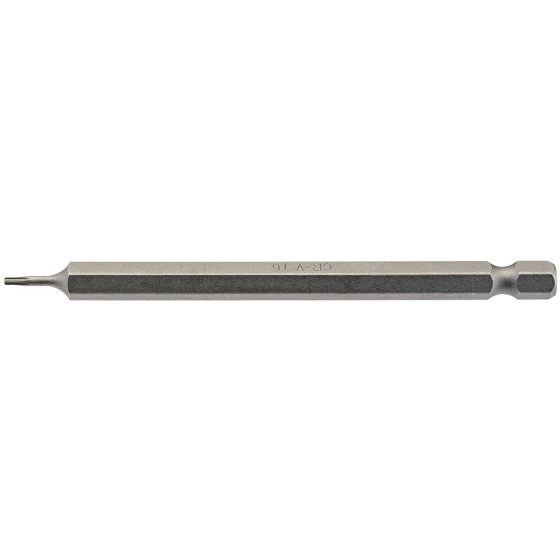 Draper 66905 100TX/1/B T6 1/4" Hex. TX Star® Insert Bit 100mm Long x 1