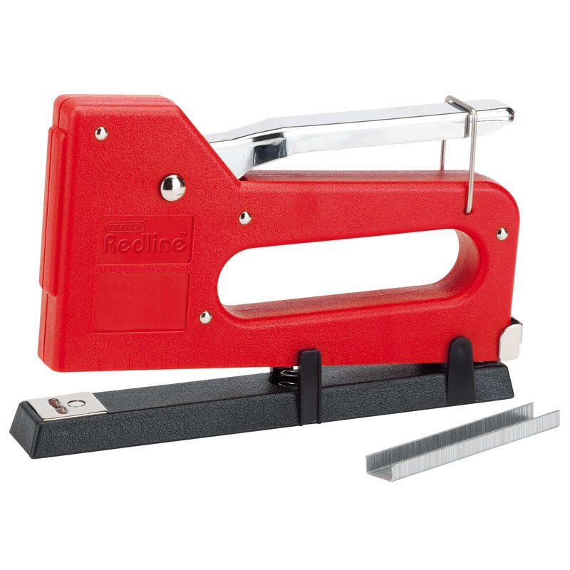 Draper 67673 RLSTA Staple Gun/Tacker Complete with 100 x 12mm Staples