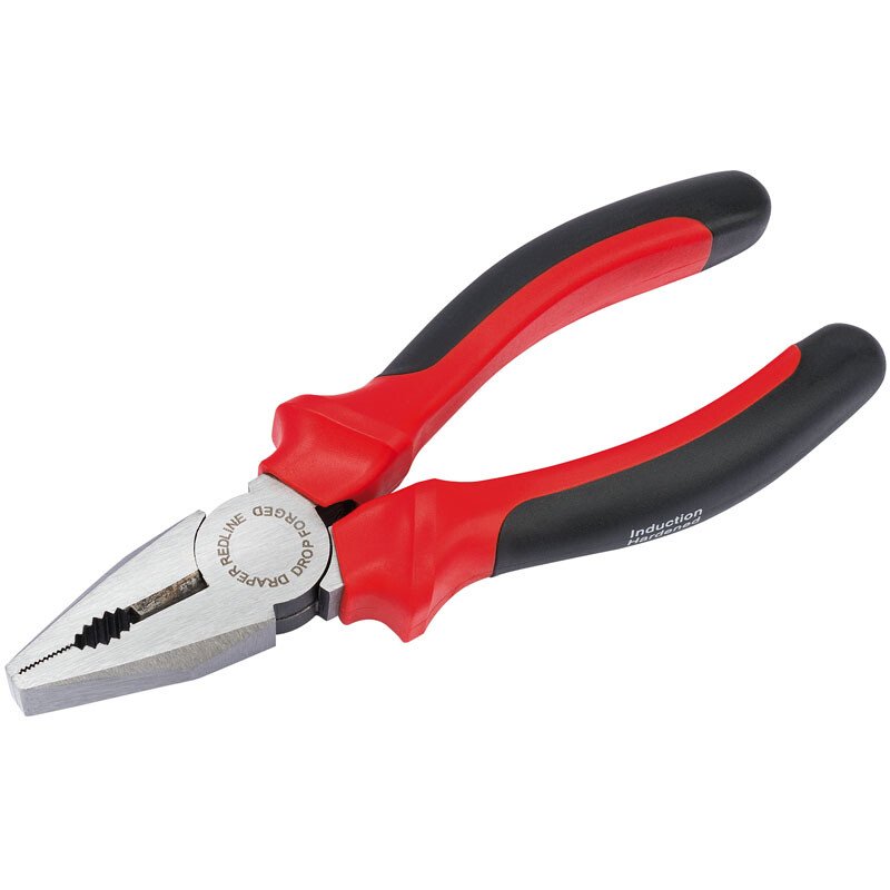 Draper 67925 RL-CPSG 165mm Combination Pliers with Soft Grip Handles