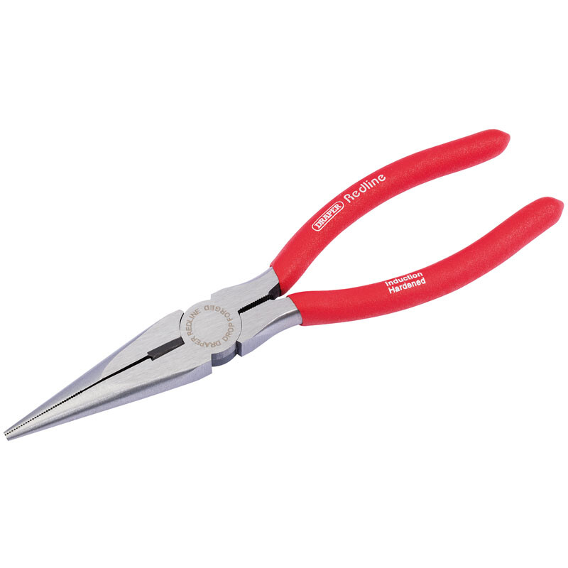 Draper 68238 RL-RP2 200mm Long Nose Plier with PVC Dipped Handle