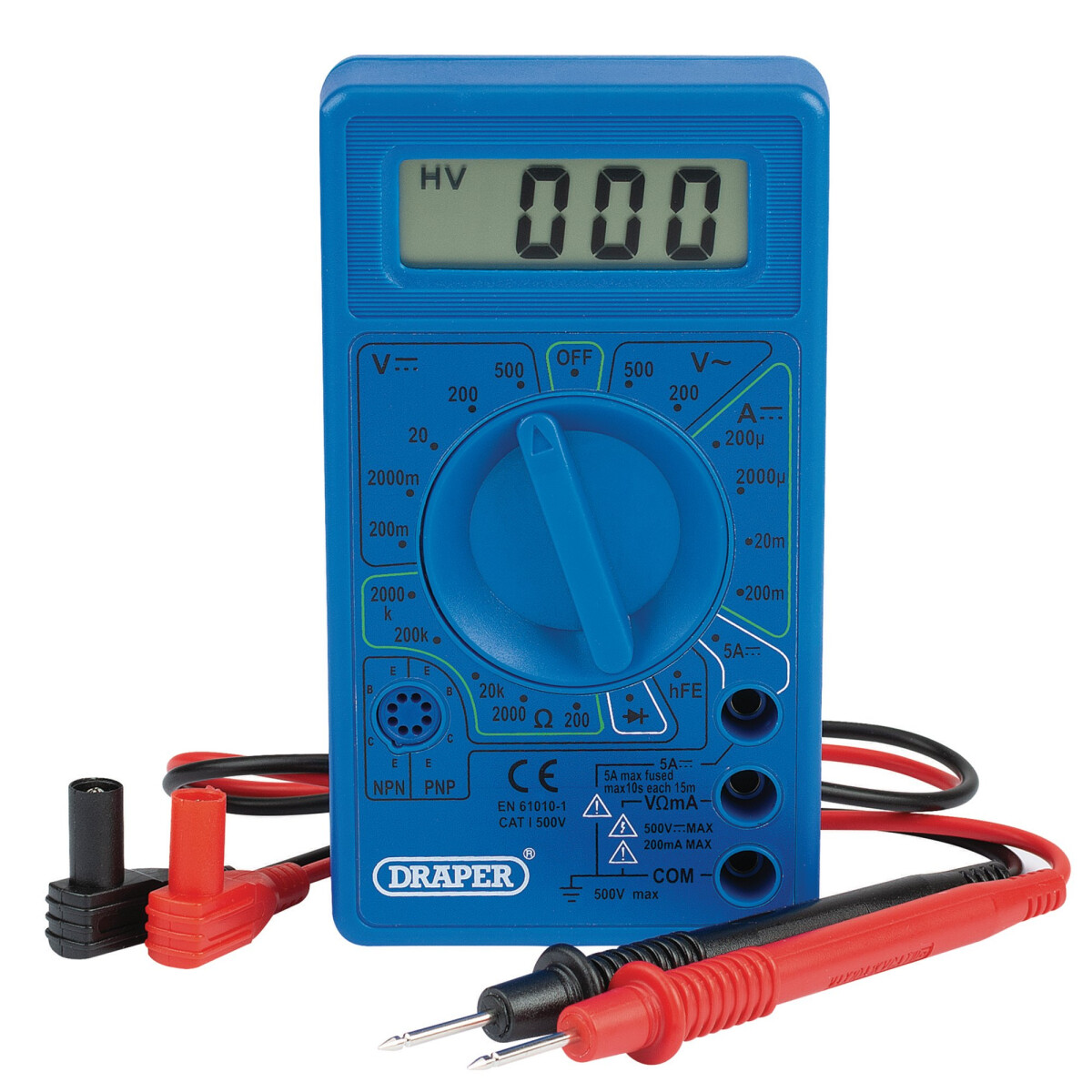 Multimeter Dter Draper 68476 DMM8 Digital Multimeter from Lawson HIS