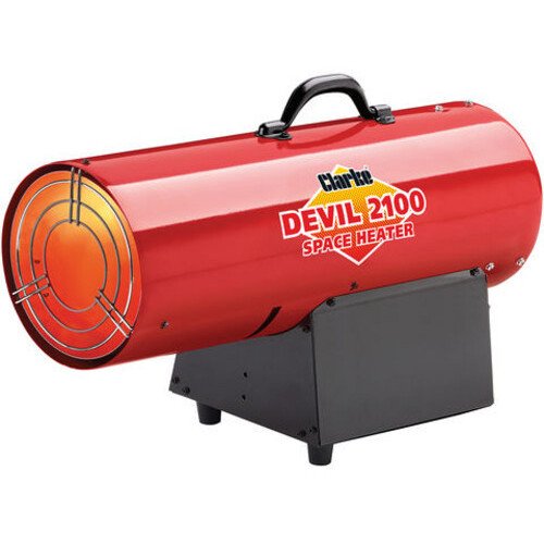 Clarke 6920194 Devil 2100 Propane Fired Space Heater 230V