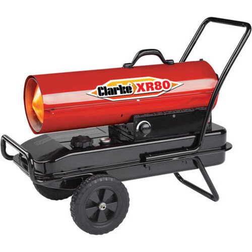 Clarke 6931004 XR80 20.5kW Paraffin/Diesel Industrial Space Heater 230V