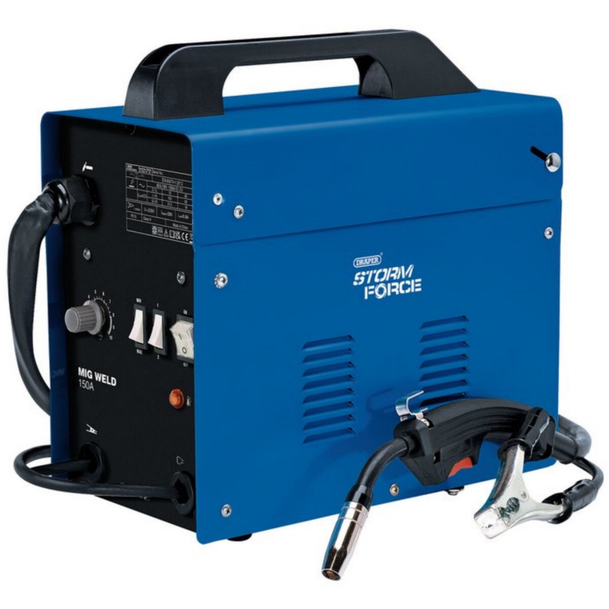 Draper 70050 MW150A/SF Storm Force® Gasless 150A MIG Welder